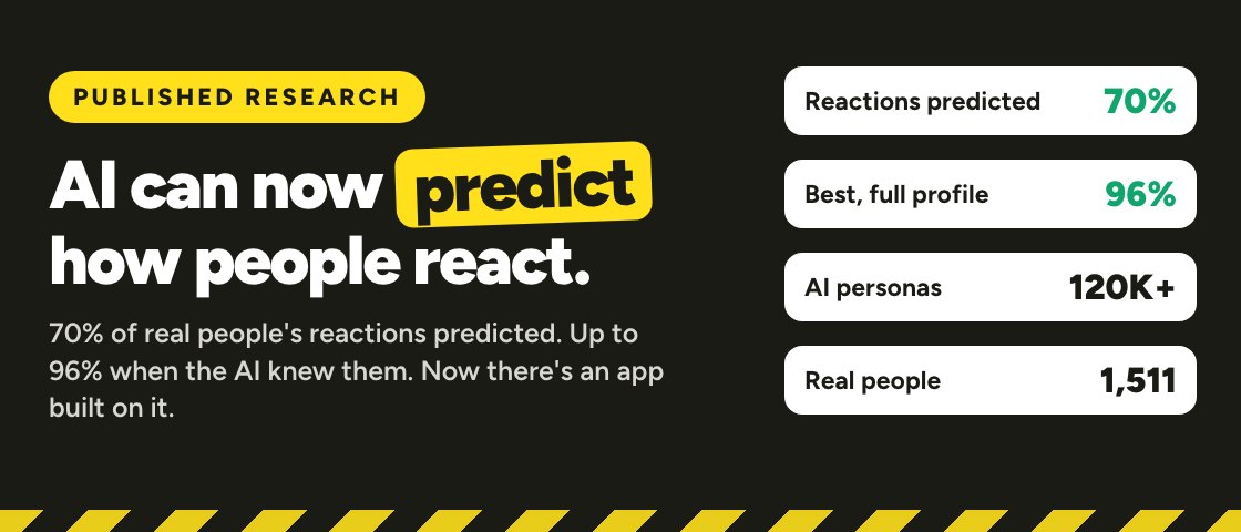 Published research: AI can now predict how people react to posts.